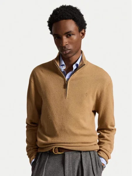 Polo Ralph Lauren Πουλόβερ Σκούρο μπεζ