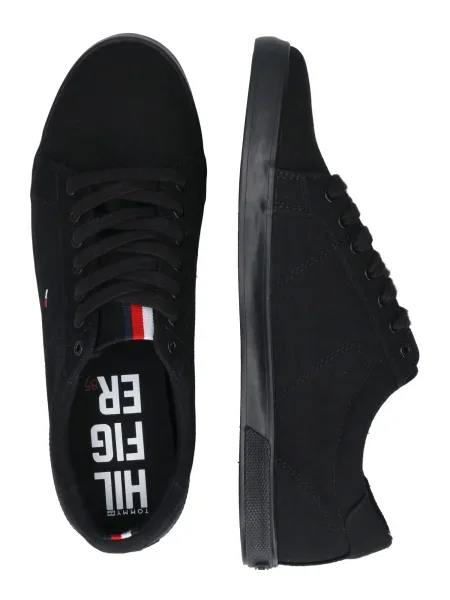 Sneakerși Tommy Hilfiger negru