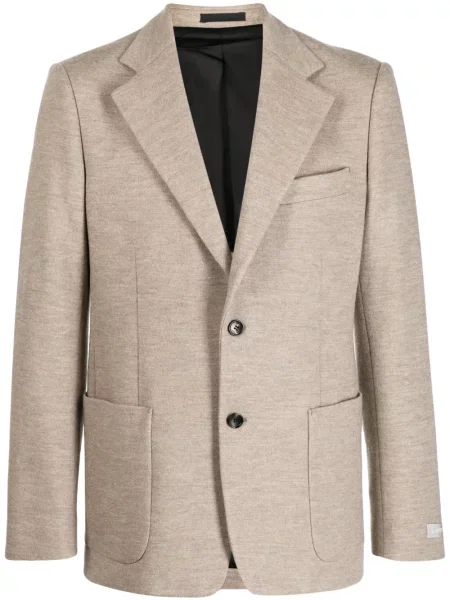 Sacou Lanvin de lână maro