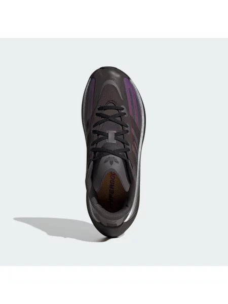ADIDAS ORIGINALS Tenisky Hyperboost Euphoria čokoládová / fialová černá