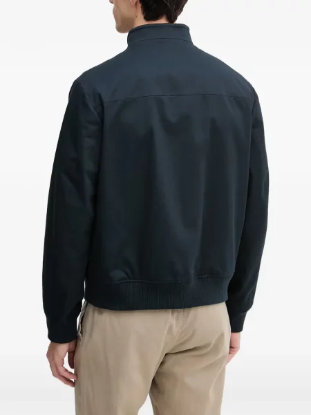 Geacă Trussardi cu broderie albastru