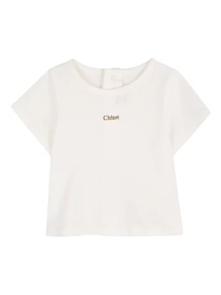 Dětské body Chloé bílý