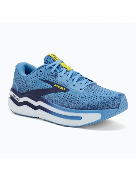 Brooks Ghost Max 2 мъжки обувки за бягане Bonnie blue/blue ribbon/yellow синьо