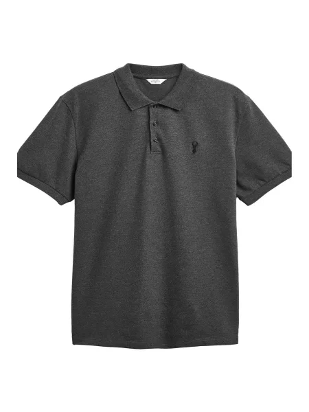 Next Tricou Piqué' gri