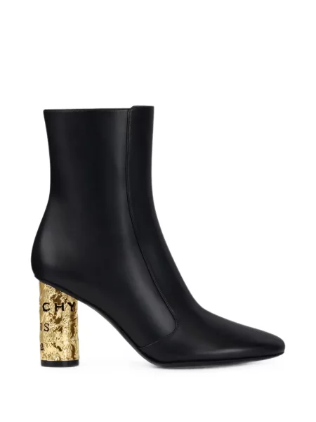 Cizme scurte Givenchy din piele negru