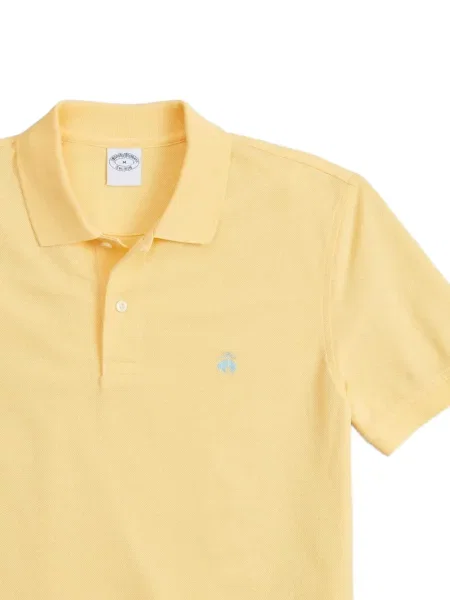 Polo Brooks Brothers cu autograf galben