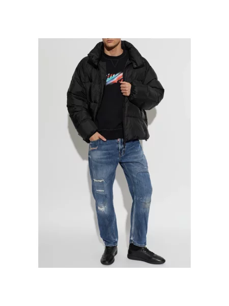 Bluza Dsquared2 z logo czarna