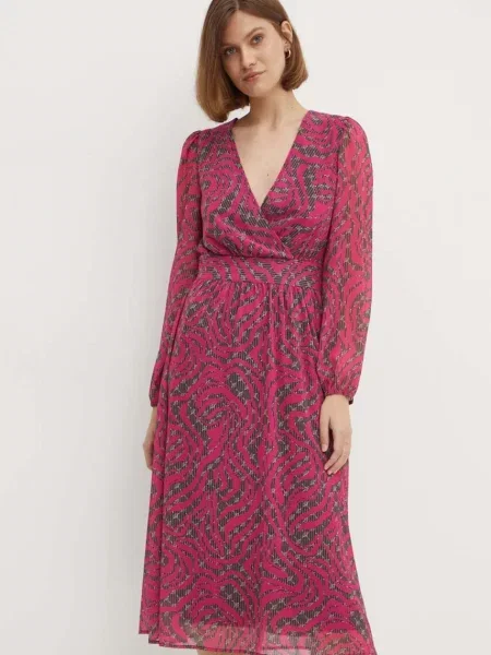 Joop! rochie midi evazati roz