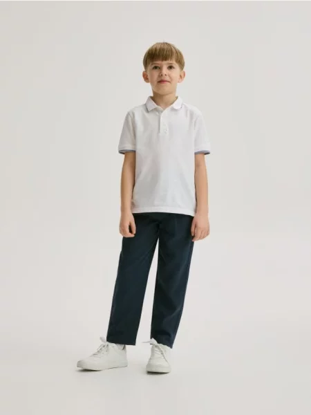 Элегантные брюки Reserved синие