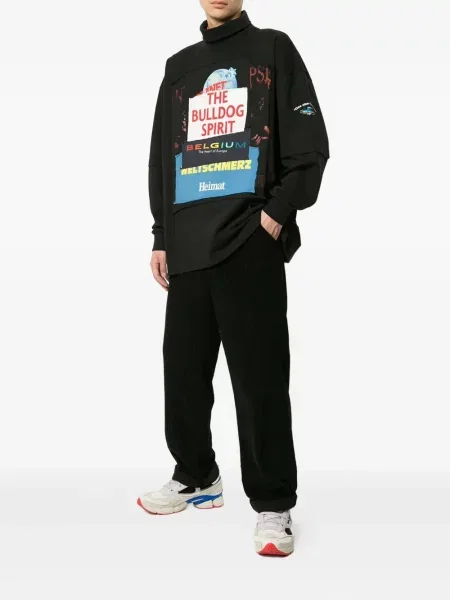Hanorac Vetements negru