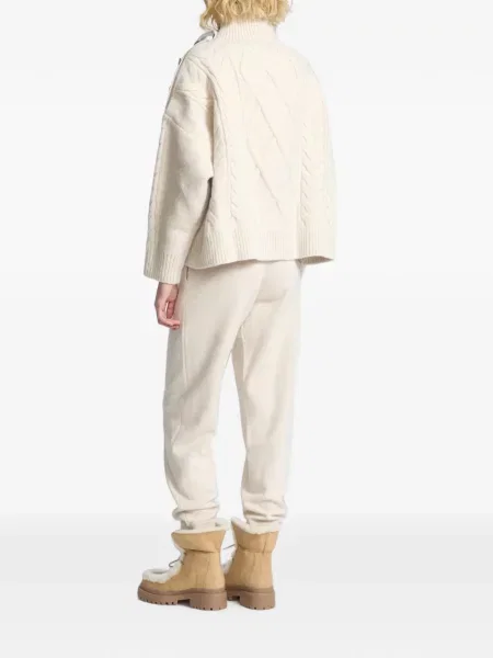 Pantaloni Yves Salomon tricotate alergare
