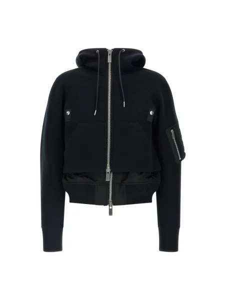 Kurtka bomber Sacai czarny