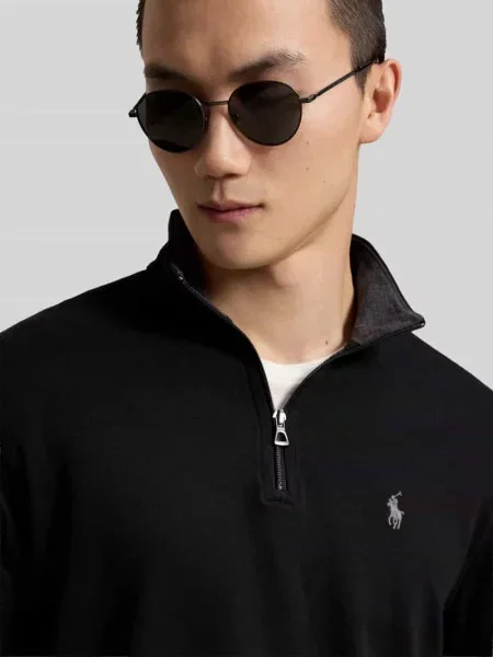 Bluza z wyhaftowanym logo Polo Ralph Lauren czarna