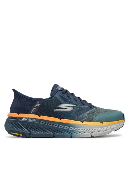 Sneakersy Skechers niebieskie
