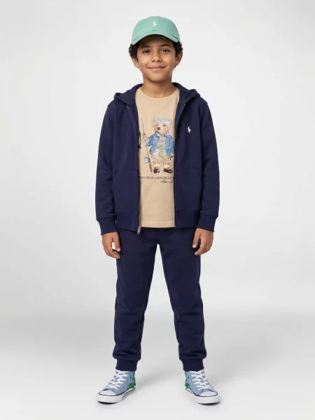 Jogger nohavice Polo Ralph Lauren modrá