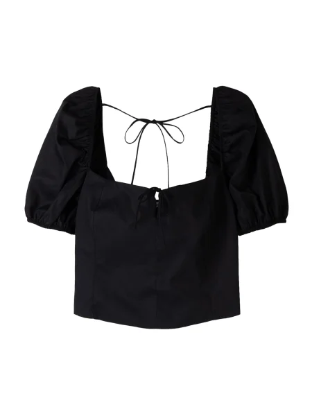 Bershka Bluză negru