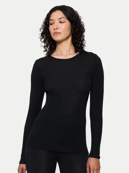 Triumph Bluză de pijama Beauty Layers negru