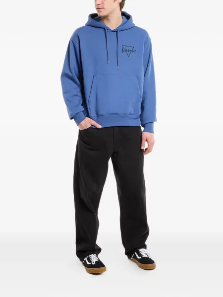 Hanorac cu glugă Vans cu cordon albastru
