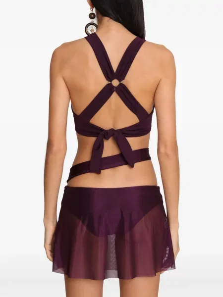 Bikini Amir Slama plasă violet