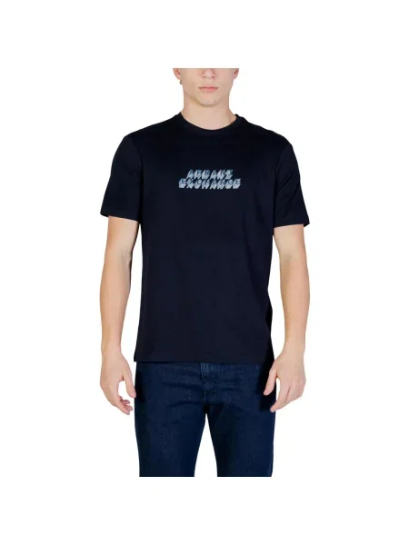 Tricou Eax albastru