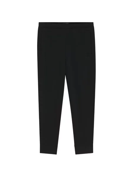 Pantaloni sport Boss cu broderie negru