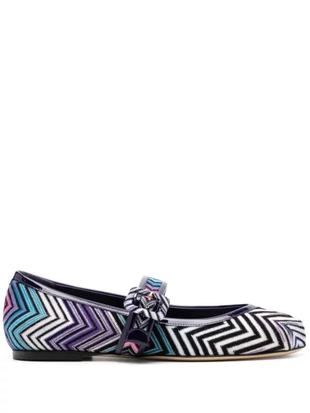 Balerini Missoni violet
