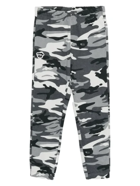 Kalhoty Aape By *a Bathing Ape® se záplatami šedé