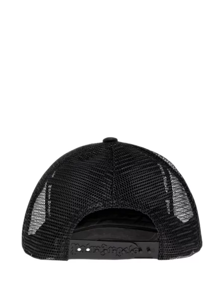 Șapcă Palm Angels plasă cu autograf negru