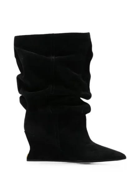 Botine Balmain cu pană negru