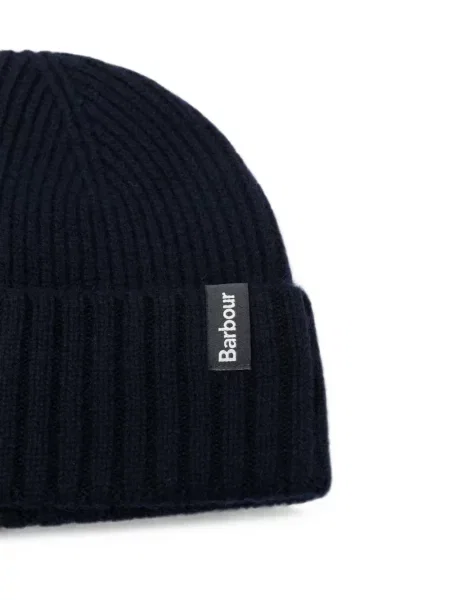 Căciulă Barbour tricotate albastru