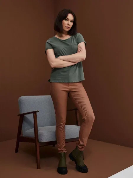 Pantaloni Marisse maro