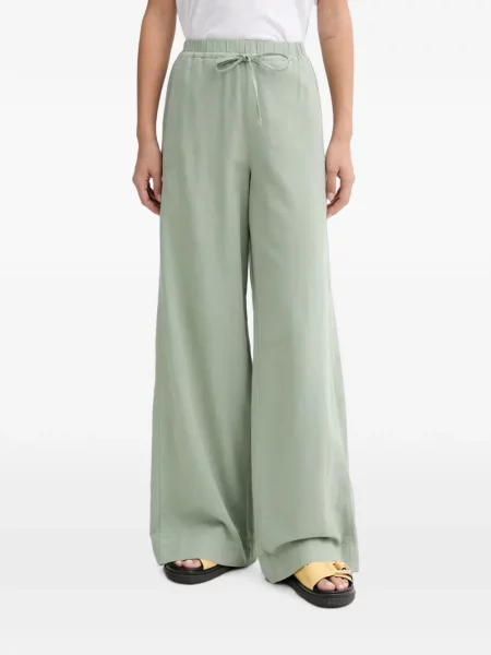 Pantaloni palazzo Marc O'polo cu cordon verde