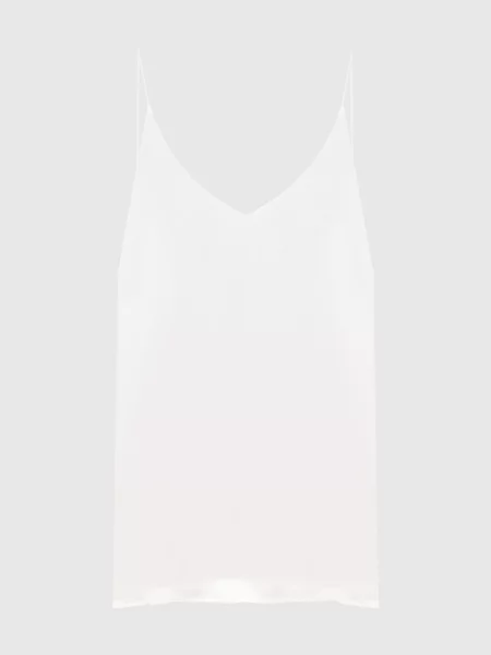 Топ із шовку Lisa Yang білий