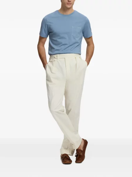 Μπλούζα Ralph Lauren Purple Label από ζέρσεϋ μπλε