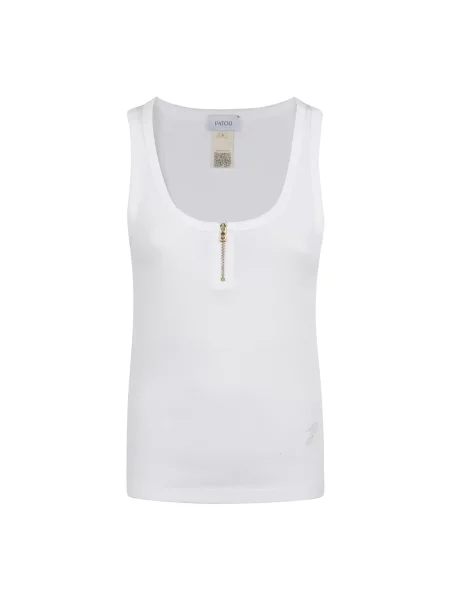 Top Patou biały