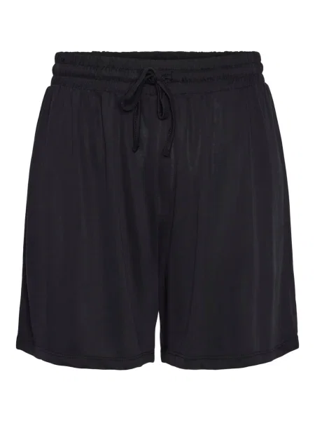 Pantaloni scurți Pieces negru