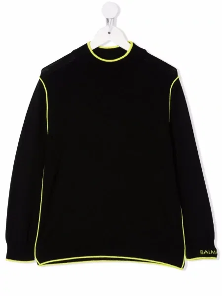 Sweter dziecięcy Balmain czarny