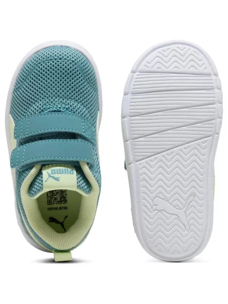 Dla dzieci Sneakers Puma Courtflex V3 Mesh Inf Clyde Royal-puma W niebieskie