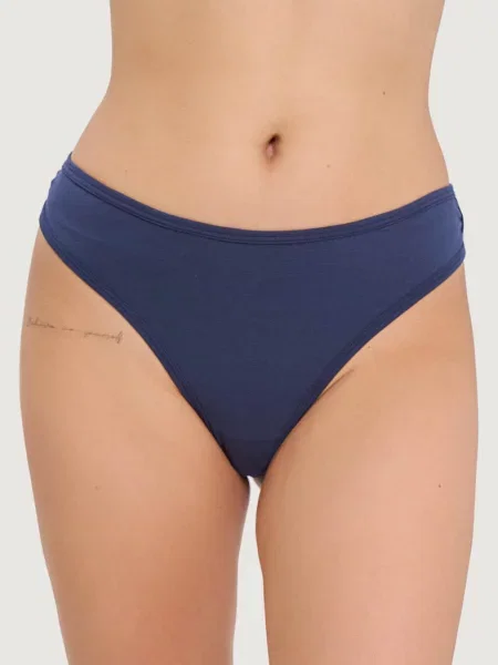 Трусики бразилиана сині