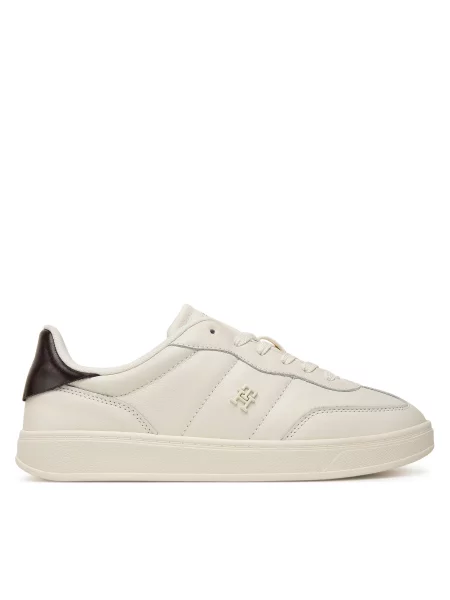 Сникърси Tommy Hilfiger Heritage Shiny бял