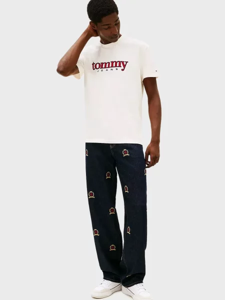 Футболка Tommy Jeans біла