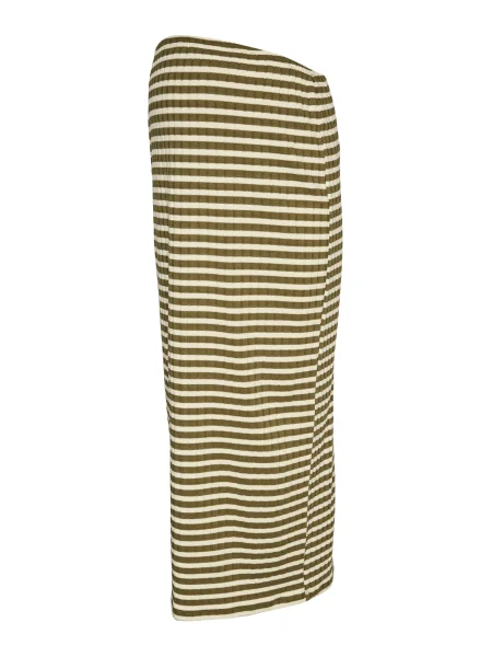 MAMALICIOUS Fustă MLELOISE oliv alb