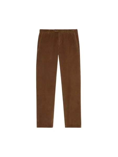 Spodnie Brooks Brothers brązowe