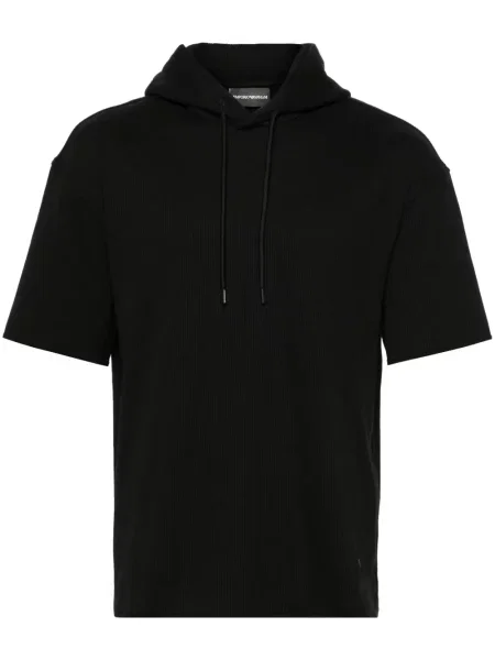 Къс суичър с качулка Emporio Armani