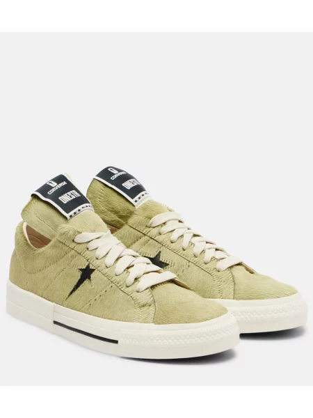 Маратонки Rick Owens зелено