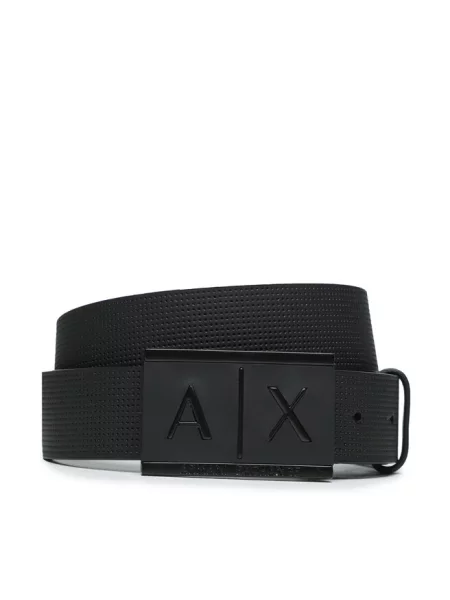Armani Exchange Akcesoria Mężczyzna 90 CM paski dla mężczyzn czarny