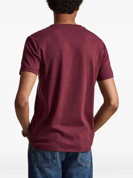 Satenske rukavice Polo Ralph Lauren s vezom s vezicama smeđa