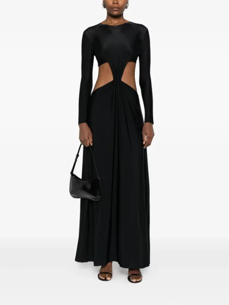 Rochie maxi Medeea de costum negru