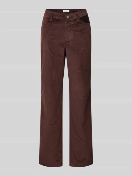 Spodnie sztruksowe o kroju regular fit z 5 S.oliver Red Label