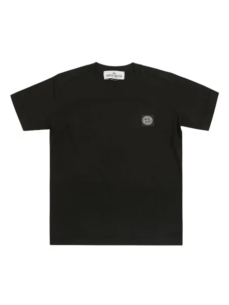Koszulka dziecięca Stone Island czarna